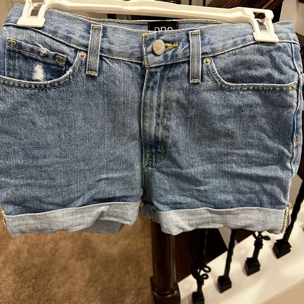 High rise Jean shorts